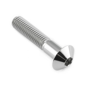 Titanium Dome Head Bolt M8x(1.25mm)x40mm Titanium Dome Head Bolt M8x(1.25mm)x40mm