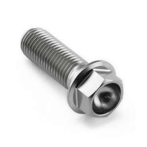 Titanium Flanged Hex Head Bolt M10x(1.25mm)x30mm Titanium Flanged Hex Head Bolt M10x(1.25mm)x30mm