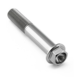 Titanium Flanged Hex Head Bolt M12x(1.25mm)x70mm
