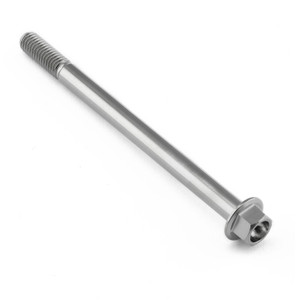 Titanium Flanged Hex Head Bolt M6x(1.00mm)x85mm Titanium Flanged Hex Head Bolt M6x(1.00mm)x85mm