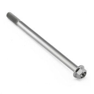 Titanium Flanged Hex Head Bolt M6x(1.00mm)x95mm Titanium Flanged Hex Head Bolt M6x(1.00mm)x95mm