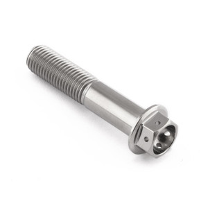 Titanium Flanged Hex Head Bolt M10x(1.25mm)x50mm Race Spec Titanium Flanged Hex Head Bolt M10x(1.25mm)x50mm Race Spec