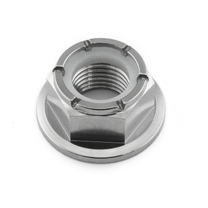 Titanium Flanged Nylon Nut M12x(1.25mm) Titanium Flanged Nylon Nut M12x(1.25mm)