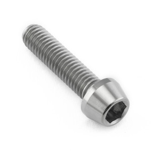 Titanium Socket Cap Bolt M6x(1.00mm)x25mm Titanium Socket Cap Bolt M6x(1.00mm)x25mm