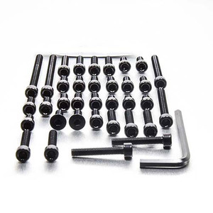 Aluminium Engine Kit Ducati Hypermotard 1100 Black Aluminium Engine Kit Ducati Hypermotard 1100 Black