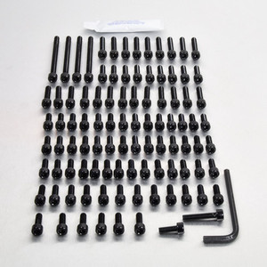 Aluminium Engine Kit Ducati 996 & 998 Biposta Black Aluminium Engine Kit Ducati 996 & 998 Biposta Black