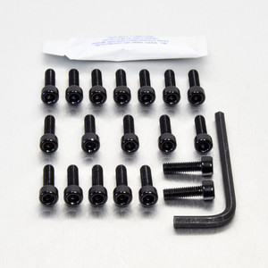 Aluminium Engine Kit MV Agusta F4 1000 Black Aluminium Engine Kit MV Agusta F4 1000 Black