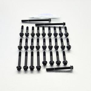 Aluminium Engine Kit Honda CB500 Race Spec Etched Black Aluminium Engine Kit Honda CB500 Race Spec Etched Black