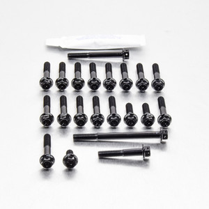 Aluminium Engine Kit Kawasaki Ninja 250R Race Spec Etched Black Aluminium Engine Kit Kawasaki Ninja 250R Race Spec Etched Black