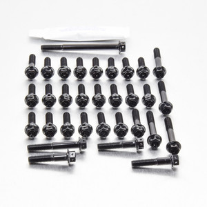 Aluminium Engine Kit Kawasaki ER6-N/F Race Spec Etched Black Aluminium Engine Kit Kawasaki ER6-N/F Race Spec Etched Black