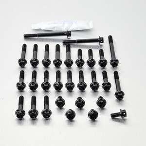 Aluminium Engine Kit Kawasaki ZX-9R E1-E2 Ninja Race Spec Etched Black Aluminium Engine Kit Kawasaki ZX-9R E1-E2 Ninja Race Spec Etched Black