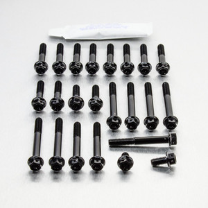 Aluminium Engine Kit Yamaha YBR125 Race Spec Etched Black Aluminium Engine Kit Yamaha YBR125 Race Spec Etched Black
