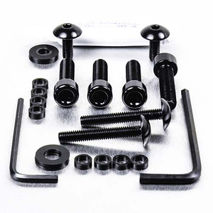 Aluminium Fairing Kit Honda XLR650 Black Aluminium Fairing Kit Honda XLR650 Black