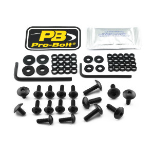 Aluminium Fairing Kit Honda CBR650F Black Aluminium Fairing Kit Honda CBR650F Black