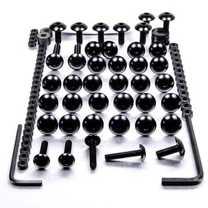 Aluminium Fairing Kit Yamaha YZF R6 03-05 Black