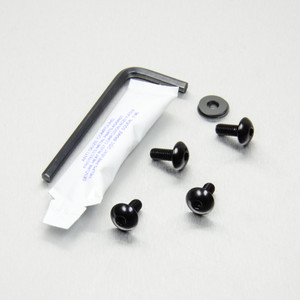 Aluminium Screen Kit 4 Bolts Black Aluminium Screen Kit 4 Bolts Black