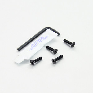 Aluminium Screen Kit KTM 125 Duke Black Aluminium Screen Kit KTM 125 Duke Black