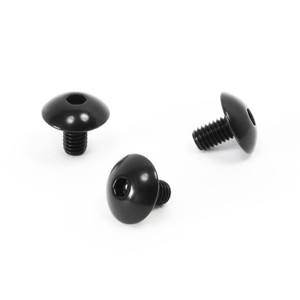 Aluminium Exhaust Heat Shield Mount Bolt Kit Black Aluminium Exhaust Heat Shield Mount Bolt Kit Black