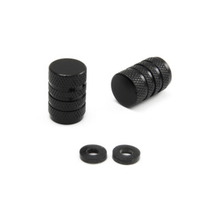 Aluminium Valve Dust Cap Pack x2 Black Aluminium Valve Dust Cap Pack x2 Black