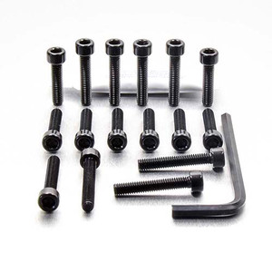 Aluminium Engine Kit Kawasaki ZXR750 H1-H2 Black Aluminium Engine Kit Kawasaki ZXR750 H1-H2 Black