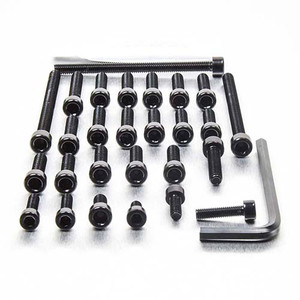 Aluminium Engine Kit Yamaha RD250LC- RD350LC Black