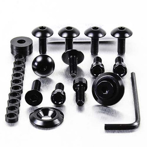 Aluminium Body Panel Kit KTM 640 Duke II Black Aluminium Body Panel Kit KTM 640 Duke II Black