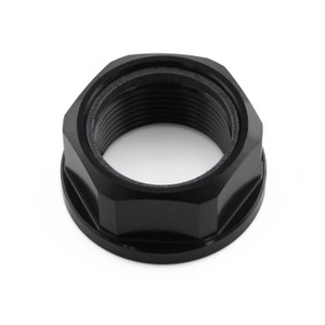 Aluminium Nyloc Nut M25 x (1.50mm) Black Aluminium Nyloc Nut M25 x (1.50mm) Black