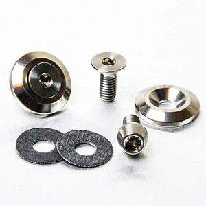 Titanium Chain Guard & Rear Hugger Bolt Kit