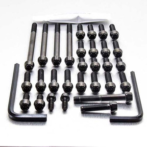 Titanium Engine Kit Ducati Monster 696 Black Titanium Engine Kit Ducati Monster 696 Black