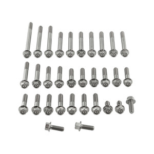 Titanium Engine Kit Suzuki GSXR 600- 750 L1-L2 Flanged Hex Titanium Engine Kit Suzuki GSXR 600- 750 L1-L2 Flanged Hex