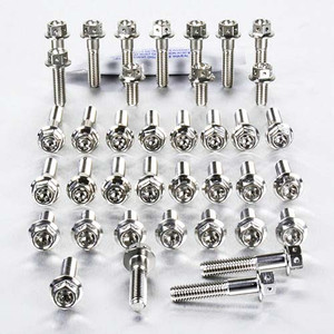 Stainless Steel Engine Kit Yamaha YZF R1 Flanged Hex Race Spec Stainless Steel Engine Kit Yamaha YZF R1 Flanged Hex Race Spec