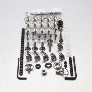 Stainless Steel Fairing Kit Yamaha YZF R1 Quick Release D-Ring Stainless Steel Fairing Kit Yamaha YZF R1 Quick Release D-Ring