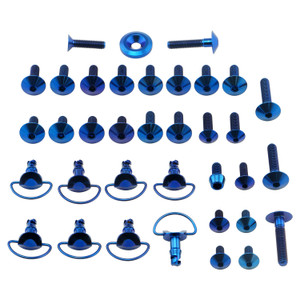 Titanium Fairing Kit Yamaha YZF1000 R1 Quick Release Blue