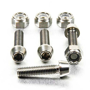 Titanium Hand Guard Mount Bolts KTM 125 Duke Titanium Hand Guard Mount Bolts KTM 125 Duke