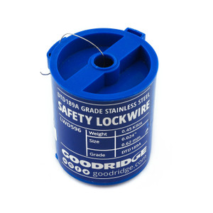 Stainless Steel Lockwire 0.62mm Diam - Goodridge Roll Stainless Steel Lockwire 0.62mm Diam - Goodridge Roll