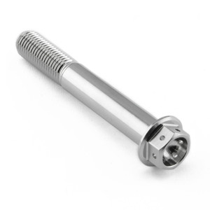 Stainless Steel Flanged Hex Head Bolt M10x(1.25mm)x70mm Race Spec Stainless Steel Flanged Hex Head Bolt M10x(1.25mm)x70mm Race Spec