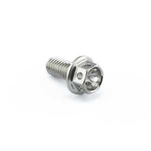 Stainless Steel Flanged Hex Head Bolt M5x(0.80mm)x10mm Race Spec Stainless Steel Flanged Hex Head Bolt M5x(0.80mm)x10mm Race Spec