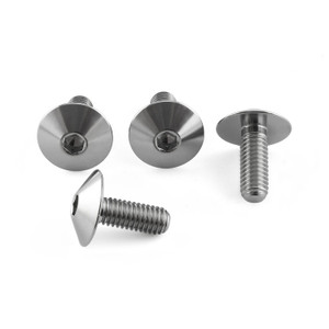 Titanium Number Plate Holder Mounting Kit Titanium Number Plate Holder Mounting Kit