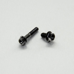 Titanium Reservoir Mount Bolt Kit Front Brake Black