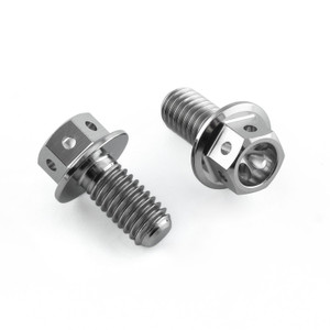 Titanium Reservoir Mount Bolt Kit Rear Brake Race Spec