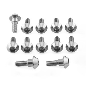 Stainless Steel Disc Bolt To Fit Yamaha M6x20mm Pack x12