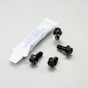 Stainless Steel ABS Sensor Mount Bolts Front & Rear Race Spec Black Stainless Steel ABS Sensor Mount Bolts Front & Rear Race Spec Black