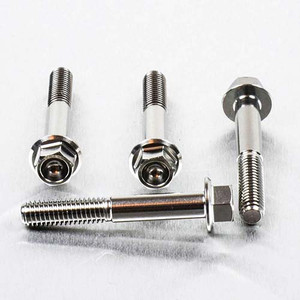 Stainless Steel Front Axle Pinch Bolt Set