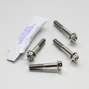 Stainless Steel Front Axle Pinch Bolt Set Race Spec