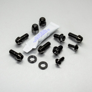 Stainless Steel Headlight Mount Bolt Kit Black Stainless Steel Headlight Mount Bolt Kit Black
