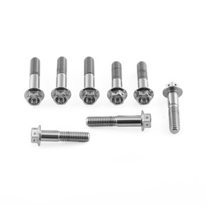 Stainless Steel Top & Bottom Yoke Pinch Set Race Spec