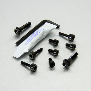 Stainless Steel Fuel Cap Kit Honda CBF 1000 GT Black Stainless Steel Fuel Cap Kit Honda CBF 1000 GT Black