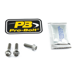 Titanium Brake & Clutch Lever Perch Pinch Bolt Kit Titanium Brake & Clutch Lever Perch Pinch Bolt Kit