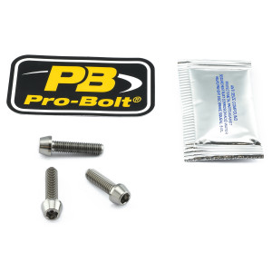 Titanium Brake & Clutch Lever Perch Pinch Bolt Kit Titanium Brake & Clutch Lever Perch Pinch Bolt Kit