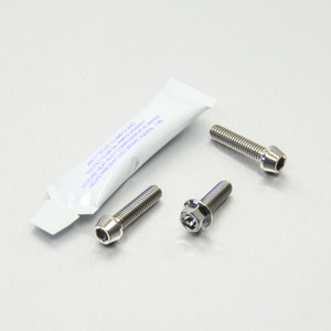 Titanium Brake & Clutch Lever Perch Pinch Bolt Kit Titanium Brake & Clutch Lever Perch Pinch Bolt Kit